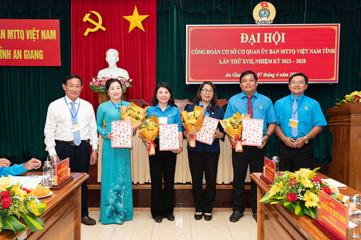 Đại hội Công đoàn cơ sở Cơ quan UBMTTQVN tỉnh An Giang nhiệm kỳ 2023-2028