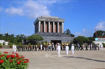 Tổ chức Lễ viếng Chủ tịch Hồ Chí Minh vào ngày 1/5/2023