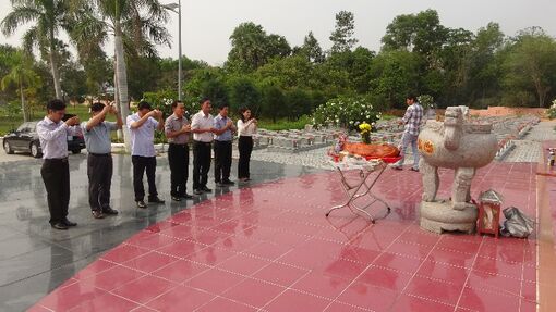 Cải tạo Nghĩa trang liệt sĩ huyện Tri Tôn