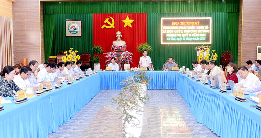 An Phú tập trung thực hiện nhiệm vụ kinh tế - xã hội