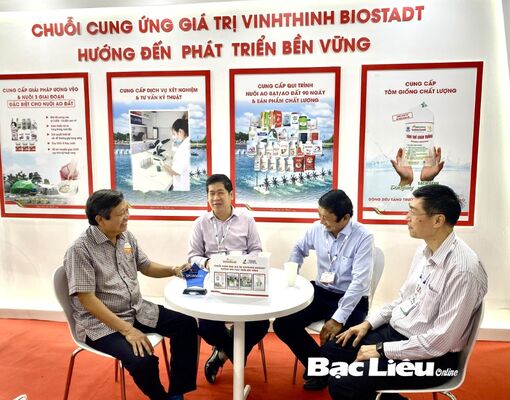 Hơn 200 gian hàng của 150 đơn vị, doanh nghiệp tham dự VietShrimp 2023