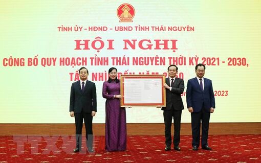 Phê duyệt Quy hoạch tỉnh Thái Nguyên thời kỳ 2021-2030, tầm nhìn 2050