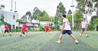 Rèn luyện thể thao trên quê hương Bác Tôn