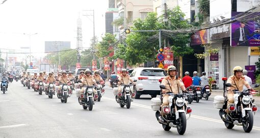 An Giang thi đua đảm bảo trật tự an toàn giao thông