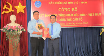 Bổ nhiệm ông Văng Anh Trung giữ chức Phó Giám đốc Bảo hiểm Xã hội tỉnh An Giang