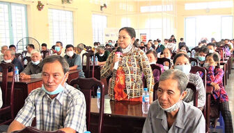 Đoàn Đại biểu Quốc hội tỉnh An Giang tiếp xúc cử tri tại TP. Châu Đốc