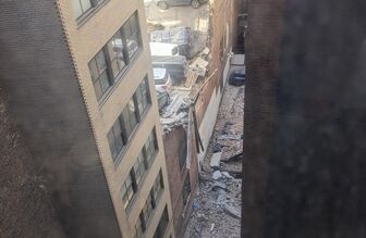 Sập bãi đỗ xe 4 tầng ở New York khiến 6 người thương vong