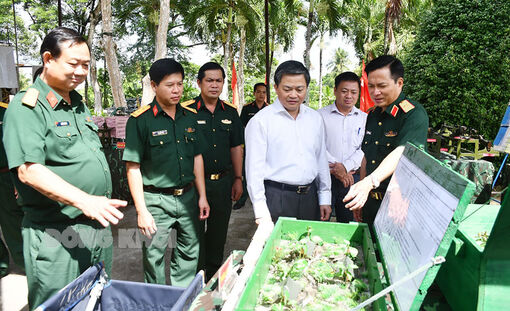 Bến Tre: Đảng bộ Quân sự tỉnh tập trung nâng cao chất lượng huấn luyện, phát huy vai trò nêu gương của người đứng đầu