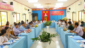 Huyện Tri Tôn triển khai công tác kiểm tra giám sát