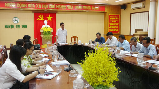 Tri Tôn sẵn sàng cho các sự kiện chào mừng 30/4