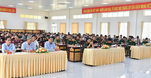 Triển khai nhiệm vụ diễn tập khu vực phòng thủ huyện An Phú