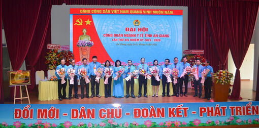Đại hội Công đoàn ngành y tế An Giang lần thứ XIV