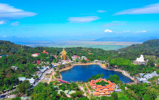 Đón chào thị xã Tịnh Biên!