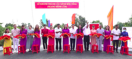 Khánh thành cầu Kênh Bốn Tổng