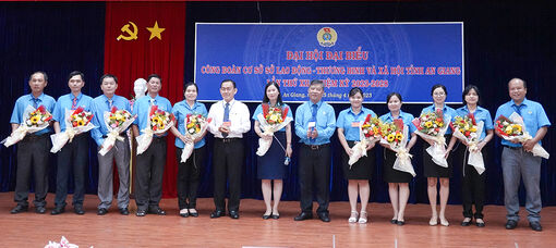 Sở Lao động - Thương binh và Xã hội tỉnh An Giang tổ chức Đại hội công đoàn cơ sở lần thứ XII
