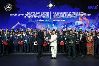 Đoàn cứu nạn cứu hộ Việt Nam nhận Huân chương ghi công của Thổ Nhĩ Kỳ