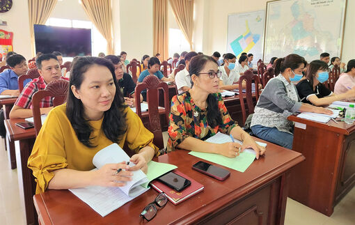 UBND TP. Châu Đốc tập huấn công tác gia đình và xây dựng đời sống văn hóa