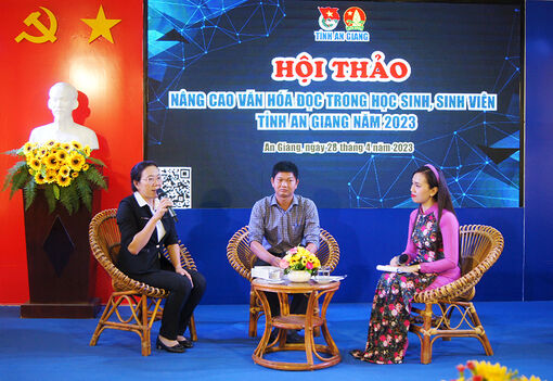 Tỉnh đoàn An Giang tổ chức Hội thảo nâng cao văn hoá đọc trong học sinh, sinh viên