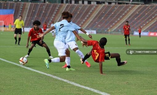 Vượt qua Timor Leste, U22 Myanmar giành 3 điểm đầu tiên ở SEA Games 32