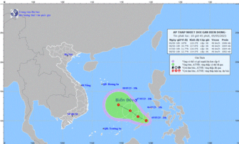 Chủ động ứng phó với diễn biến của áp thấp nhiệt đới trên Biển Đông