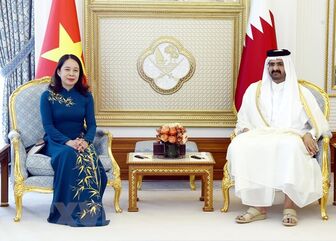 Phó Chủ tịch nước Võ Thị Ánh Xuân hội đàm với Phó Quốc vương Qatar
