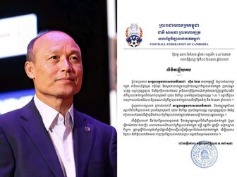 Chủ tịch bóng đá Campuchia huỷ quyết định từ chức