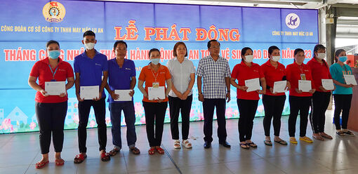 Công đoàn cơ sở Công ty TNHH May mặc Lu An phát động Tháng Công nhân năm 2023