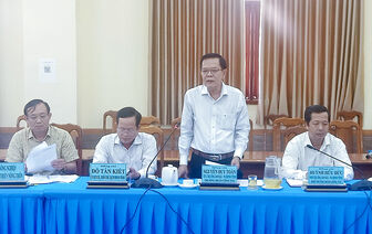 Ban Kinh tế - Ngân sách HĐND tỉnh An Giang  giám sát trước kỳ họp giữa năm 2023, tại huyện An Phú