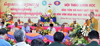 Kinh lá buông là tài sản vô giá của đồng bào dân tộc thiểu số Khmer