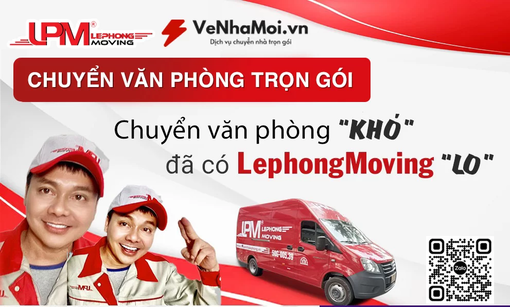 Giảm nỗi lo với dịch vụ chuyển văn phòng trọn gói VeNhaMoi