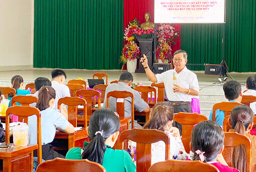 Xây dựng mô hình phòng bạo lực gia đình và thực hiện “Bộ tiêu chí ứng xử trong gia đình” tại TX. Tịnh Biên