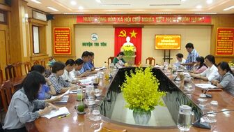 HĐND huyện Tri Tôn triển khai kế hoạch tổ chức kỳ họp giữa năm 2023