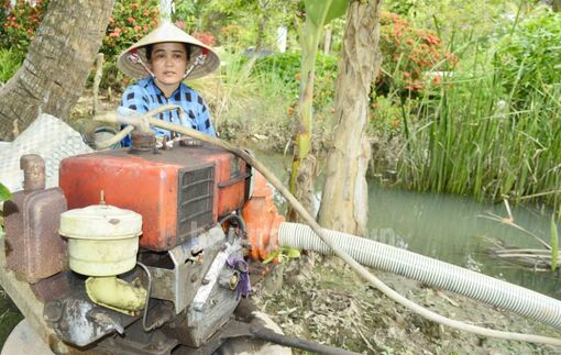 Trà Vinh: Sử dụng nguồn nước hiệu quả trong sản xuất trước biến đổi khí hậu