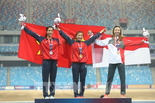 Bảng tổng sắp huy chương SEA Games 16/5: Việt Nam hơn Thái Lan 30 HCV