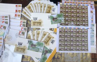 Phát hành đặc biệt bộ tem bưu chính 'Nhà sàn Bác Hồ trong khu Phủ Chủ tịch'