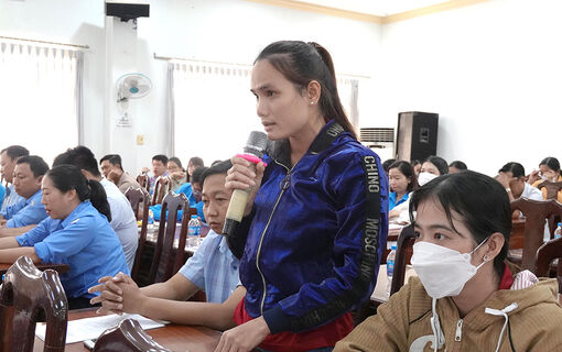 An Giang: Doanh nghiệp trong khu công nghiệp chăm lo người lao động