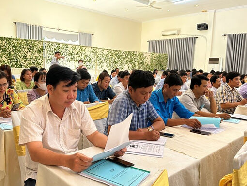 Tập huấn phong trào “Toàn dân đoàn kết xây dựng đời sống văn hóa”