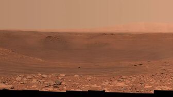 Tàu thăm dò NASA gửi hình ảnh đầu tiên về miệng núi lửa Belva trên Sao Hỏa