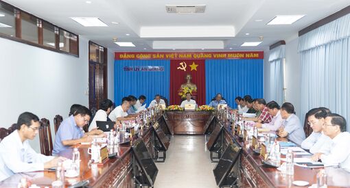 Hội nghị Ban Thường vụ Tỉnh ủy An Giang giữa tháng 5/2023