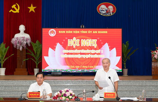 An Giang: Nâng cao hiệu quả công tác dân vận