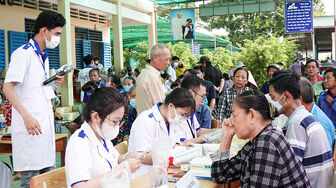 Liên Chi hội sinh viên An Giang mang chương trình thiện nguyện về xã Phú Hiệp