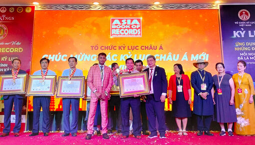 An Giang có thêm 2 kỷ lục Châu Á về giá trị ẩm thực