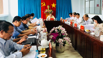 Chuẩn bị nội dung kỳ họp thứ 13 HĐND tỉnh An Giang