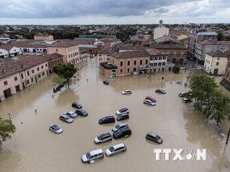 Trận lũ lụt lịch sử gây thiệt hại nặng nề tại nhiều khu vực của Italia