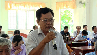 Đại biểu HĐND tỉnh An Giang và huyện Phú Tân tiếp xúc cử tri trước kỳ họp giữa năm 2023