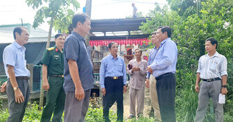 Mưa giông làm tốc mái 42 căn nhà trên địa bàn huyện An Phú