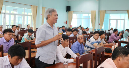Đại biểu HĐND tỉnh An Giang và huyện Châu Thành tiếp xúc cử tri chuyên đề “Nông dân- Hợp tác và sản xuất nông nghiệp”