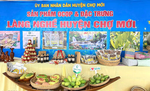 Chợ Mới xúc tiến thương mại sản phẩm đặc trưng