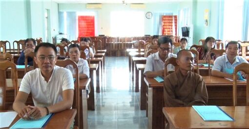 Tập huấn công tác quản lý về di sản và văn minh lễ hội trên địa bàn TP. Châu Đốc