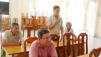 HĐND huyện Tri Tôn hoàn thành 16 cuộc tiếp xúc cử tri trước kỳ họp giữa năm 2023
